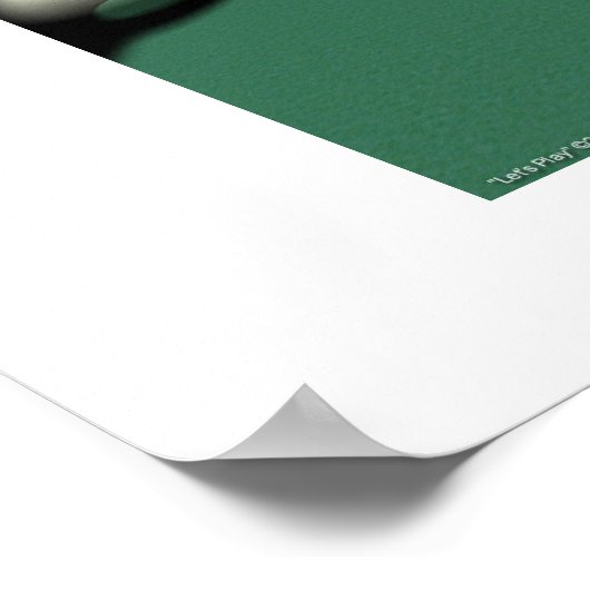 Lass Play Poster (Ecke)