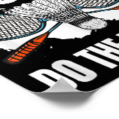 Lass Racket das Talking Shuttle Hobby Badminton. Poster (Ecke)