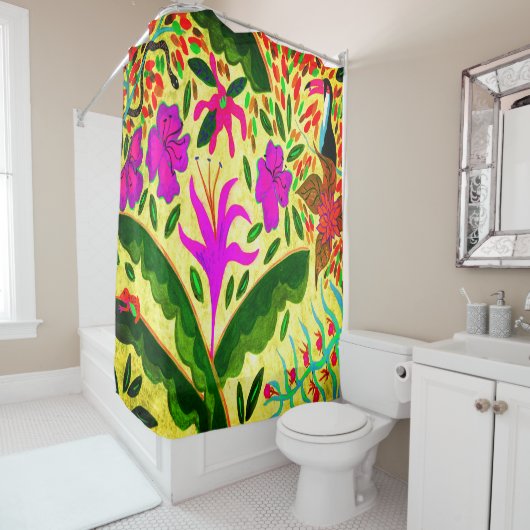 Lass-Reign-Duschvorhang Duschvorhang (Beispiel)