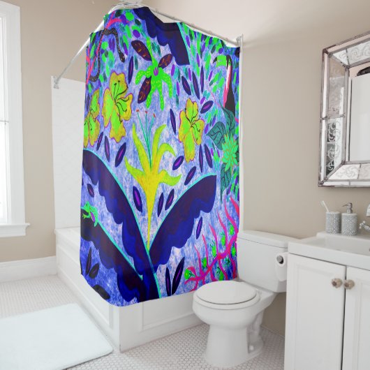 Lass-Reign-Duschvorhang Duschvorhang (Beispiel)