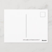 LASS REISEVERÄNDERUNGEN IHRE REISE FANTASY DESIGN POSTKARTE (Rückseite)