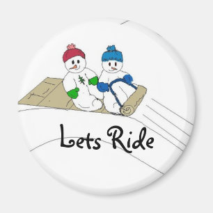 Lass Ride Magnet