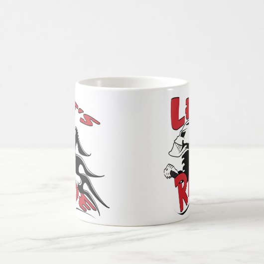 Lass Ride Skull Kaffeetasse (Mittel)