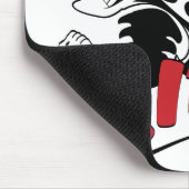 Lass Ride Skull Mousepad (Ecke)