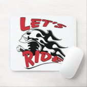 Lass Ride Skull Mousepad (Mit Mouse)