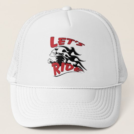 Lass Ride Truckerkappe (Vorderseite)