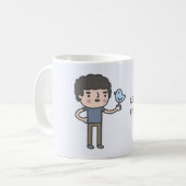 Lass’s Be Friends! Kaffeetasse (Vorderseite Links)