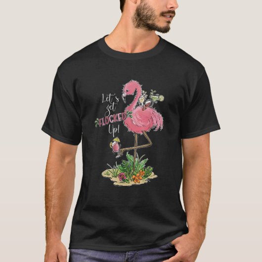 Lass s Flocking Summer T-Shirt Flamingo (Vorderseite)