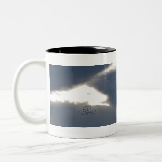 LASS"S FLYAWAY ZWEIFARBIGE TASSE (Links)