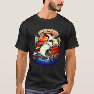 LASS S GET HAMMERED Hammerhaie-Angriff T-Shirt