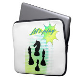 Lass-Schach Laptopschutzhülle (Vorderseite Links)