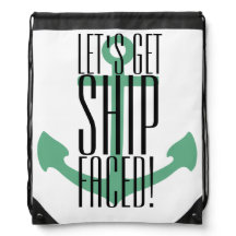 lass Schiff konfrontiert, Party Tasche, Bootsfahrt