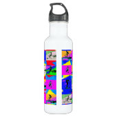 Lass Scoot - Stunt Scooter Rider Edelstahlflasche (Rückseite)