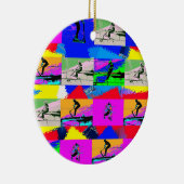 Lass Scoot - Stunt Scooter Rider Keramik Ornament (Rechts)