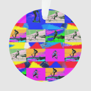 Lass Scoot - Stunt Scooter Rider Ornament