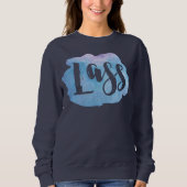 Lass, Scottish, Newcastle Dialect Sweatshirt (Vorderseite)