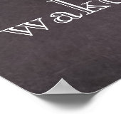 Lass seines Babyangebots für schlafende Berge Poster (Ecke)