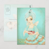 Lass sie Eat Cake - Marie Antoinette Postkarte (Vorne/Hinten)