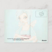 Lass sie Eat Cake - Marie Antoinette Postkarte (Rückseite)