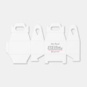 Lass sie essen Cake Empfang Cake Gefallen Box Pink Geschenkschachtel (Ungefaltet)