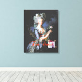 Lass sie essen Cake Leinwand Wrap (Insitu (Holzboden))