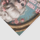 Lass sie essen Cake Marie Antoinette Decoupage Pap Seidenpapier (Ausschnitt)