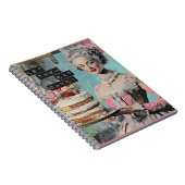 Lass sie essen Cake-Notebook Notizblock (Rechte Seite)