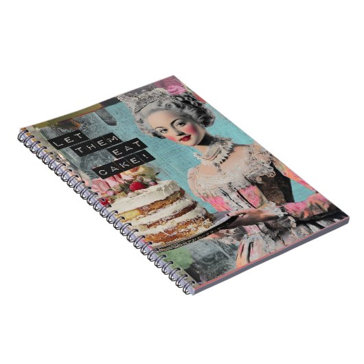 Lass sie essen Cake-Notebook Notizblock (Rechte Seite)