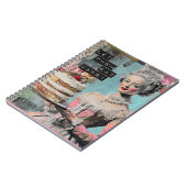 Lass sie essen Cake-Notebook Notizblock (Linke Seite)