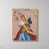 Lass sie essen Cake SIZE & STILE OPTIONEN - Leinwanddruck (Vorderseite)