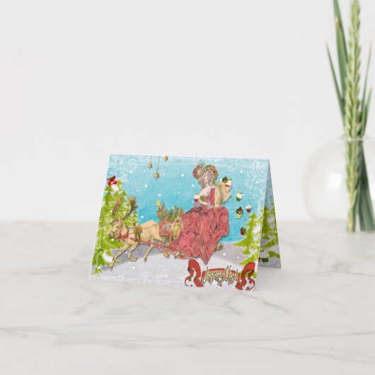 Lass sie essen Cupcakes zu Weihnachten 2 (Vorderseite)