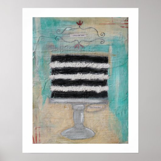 Lass sie essen Kuchen 16 x 20 Poster (Vorne)