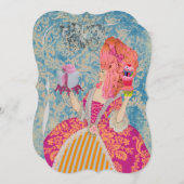 Lass sie essen Kuchen ~ Einladungen / UAWG (Vorne/Hinten)