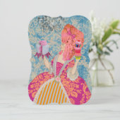 Lass sie essen Kuchen ~ Einladungen / UAWG (Stehend Vorderseite)