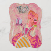 Lass sie essen Kuchen ~ Einladungen / UAWG (Vorne/Hinten)