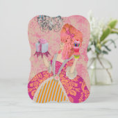 Lass sie essen Kuchen ~ Einladungen / UAWG (Stehend Vorderseite)