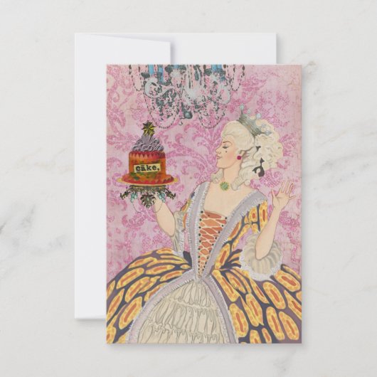 Lass sie essen Kuchen ~ Einladungen / UAWG (Vorderseite)