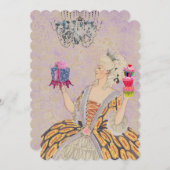 Lass sie essen Kuchen ~ Einladungen / UAWG (Vorne/Hinten)