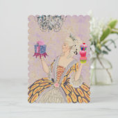 Lass sie essen Kuchen ~ Einladungen / UAWG (Stehend Vorderseite)