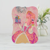 Lass sie essen Kuchen ~ Einladungen / UAWG (Stehend Vorderseite)