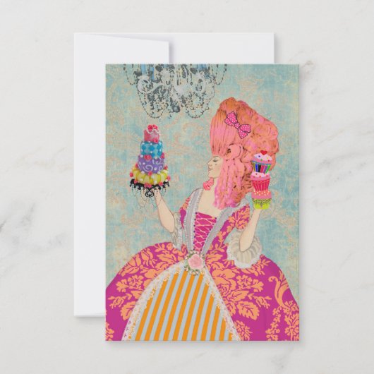 Lass sie essen Kuchen ~ Einladungen / UAWG (Vorderseite)