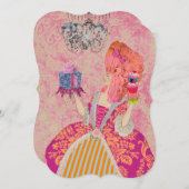 Lass sie essen Kuchen ~ Einladungen / UAWG #12 (Vorne/Hinten)