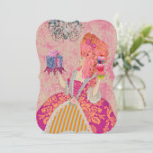 Lass sie essen Kuchen ~ Einladungen / UAWG #12 (Stehend Vorderseite)