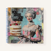 Lass sie essen Kuchen - individuelles Rezept Buch (Vorderseite)