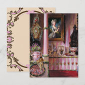 Lass sie essen Kuchen ~ Postkarte / Einladungen (Vorne/Hinten)