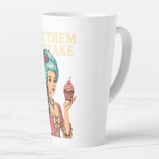 Lass sie essen Kuchen - Sassy Tasse für süße Momen (Rechte Ecke)