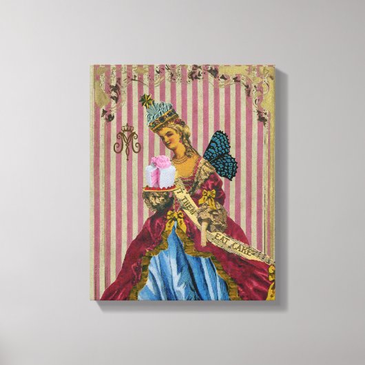 Lass sie essen Kuchen ~ Wrapped Canvas #14 Leinwanddruck (Vorderseite)