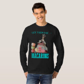 Lass sie essen Macarons Marie Antoinette Macaron T-Shirt (Vorne ganz)