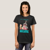 Lass sie essen Macarons Marie Antoinette Macaron T-Shirt (Vorne ganz)