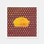 Lass sie essen Pie Serviette (Vorderseite)